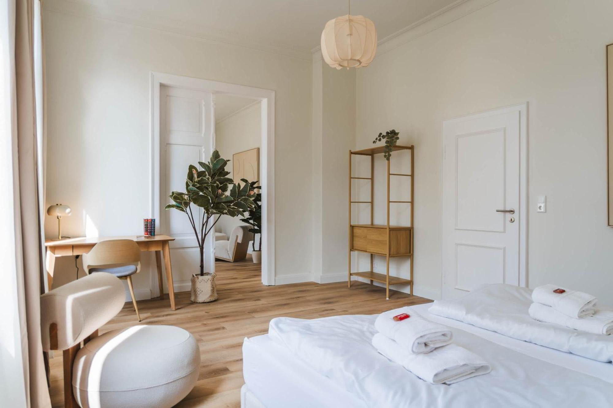 Exklusive Jugendstil-residenz Im Philosophenviertel - Privater Parkplatz - Balkon Apartment Hildesheim
